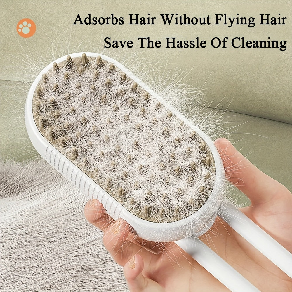 3-in-1 USB Pet Grooming Brush