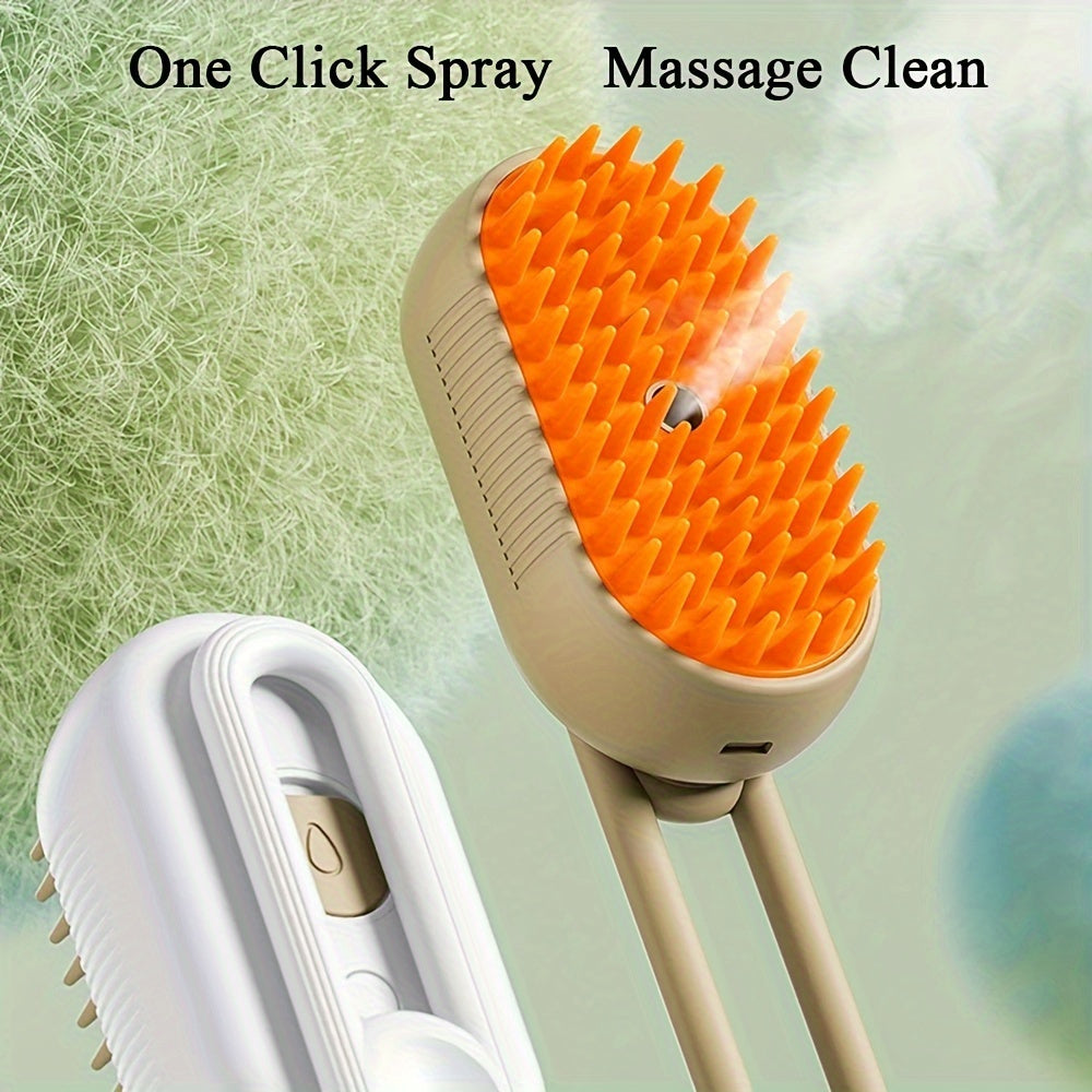3-in-1 USB Pet Grooming Brush