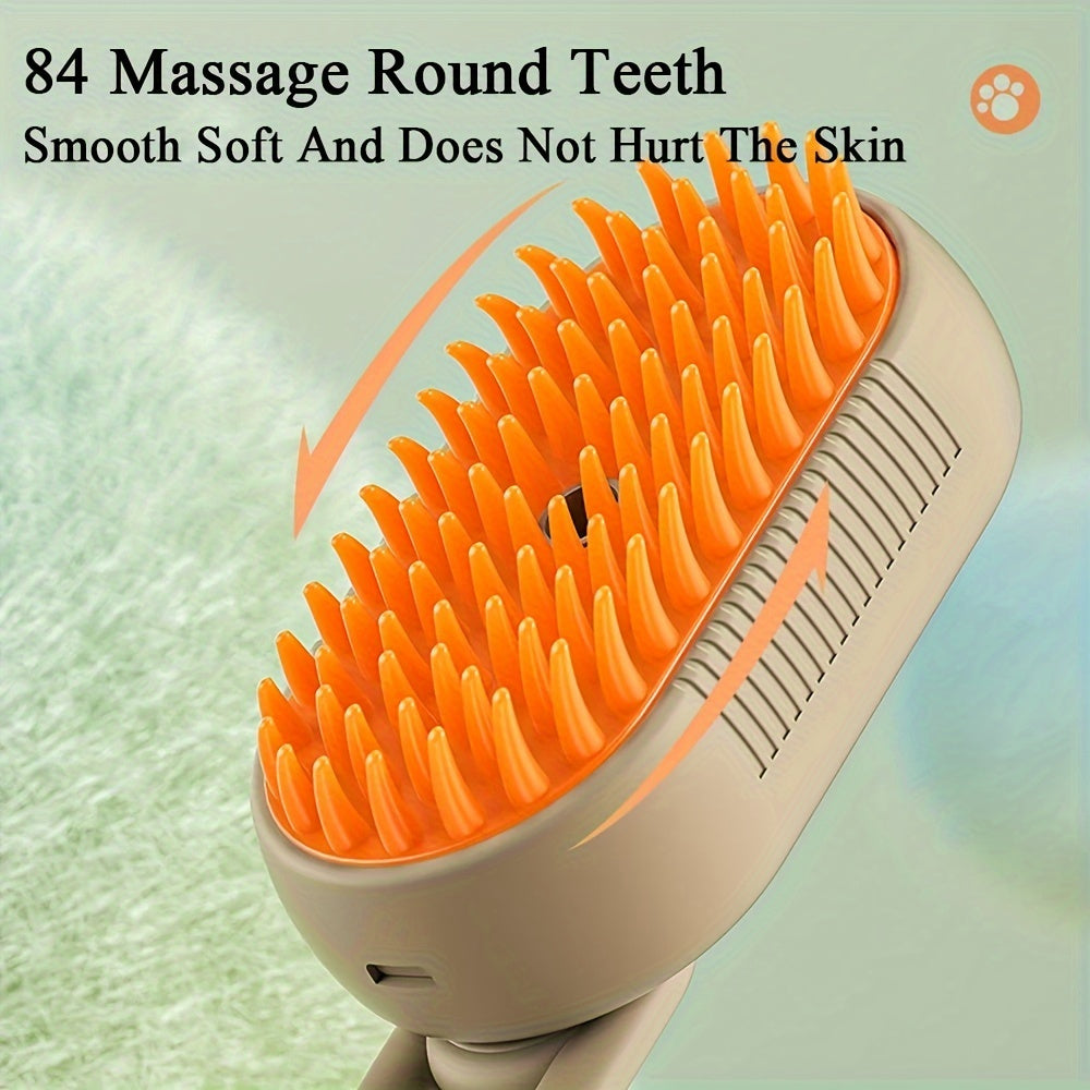 3-in-1 USB Pet Grooming Brush