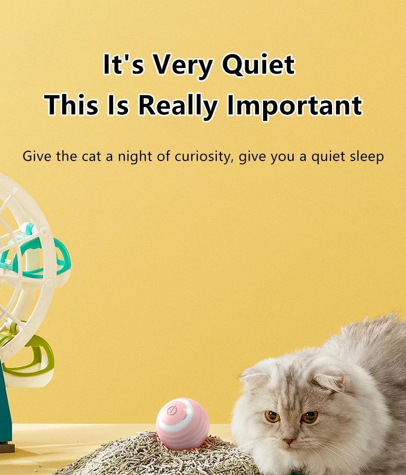 Interactive Rolling Cat Toy