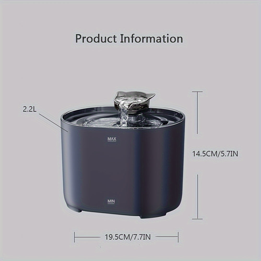 Smart Pet Water Fountain 2.2L