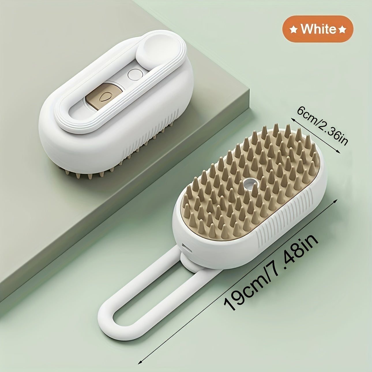 3-in-1 USB Pet Grooming Brush