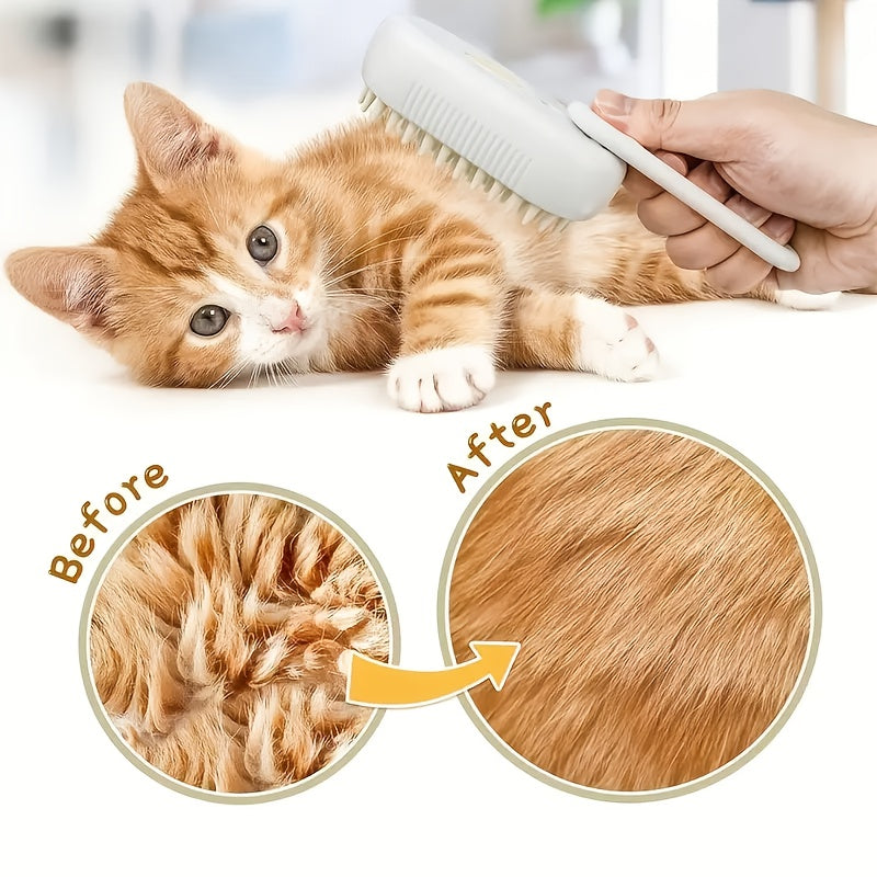 3-in-1 USB Pet Grooming Brush