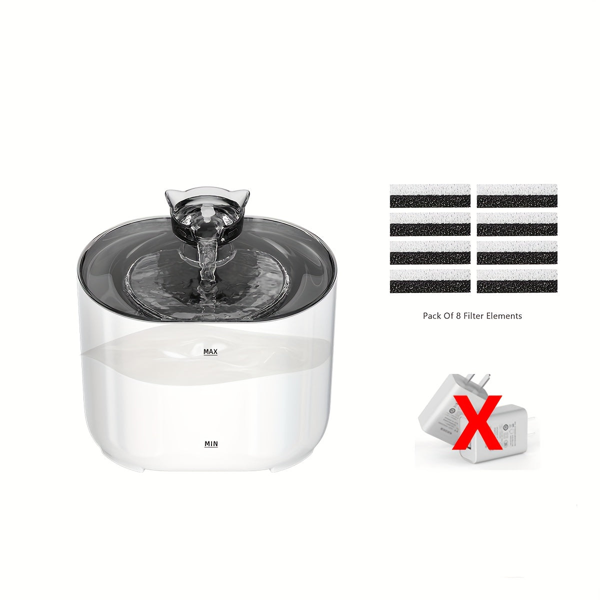 Smart Pet Water Fountain 2.2L
