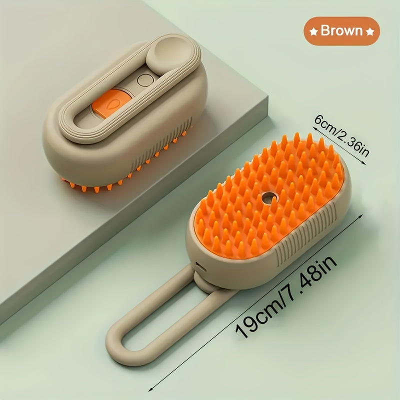 3-in-1 USB Pet Grooming Brush