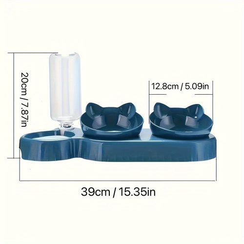3-in-1 Automatic Pet Bowl Set