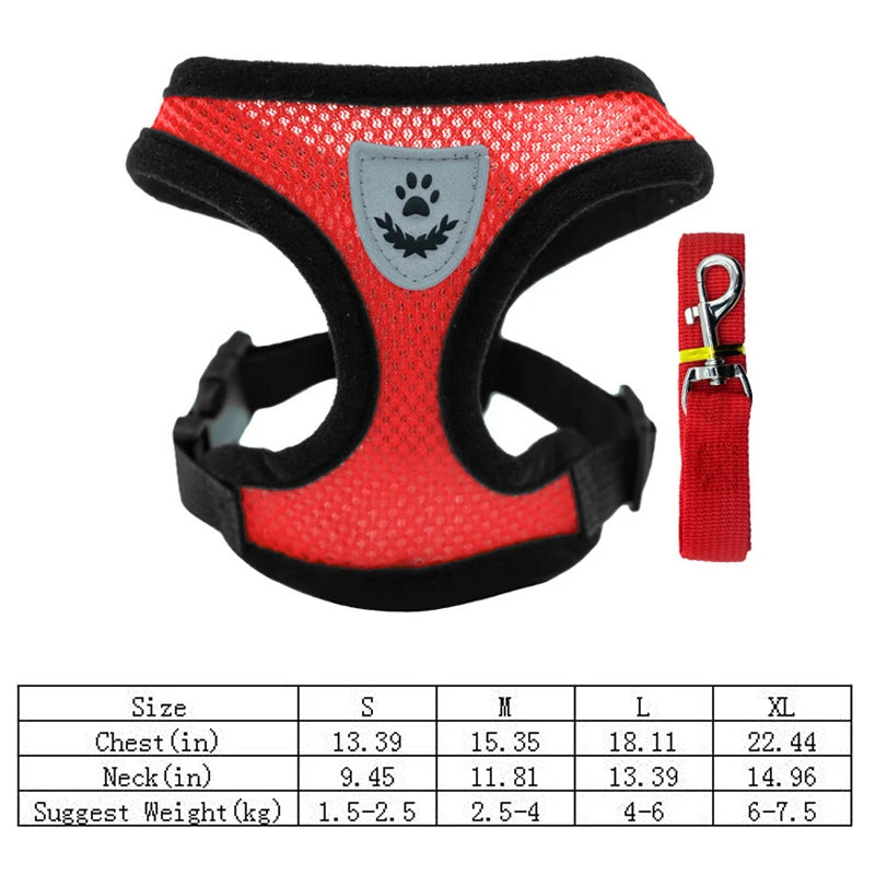 Breathable Dog Chest Harness