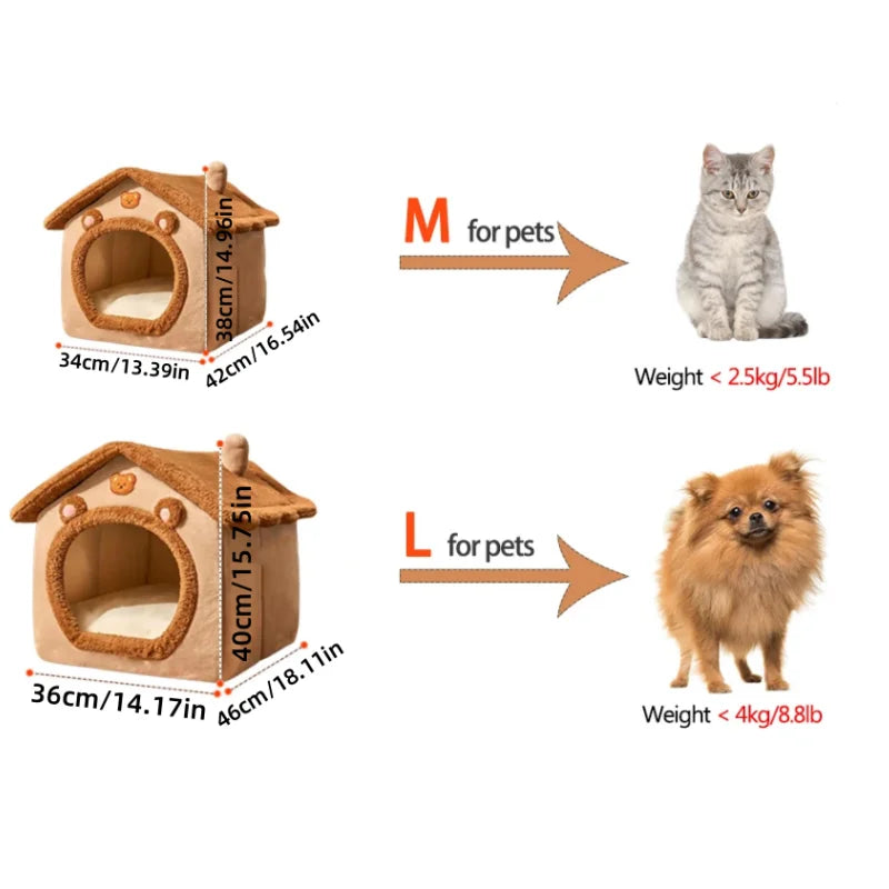 Winter Foldable Pet House
