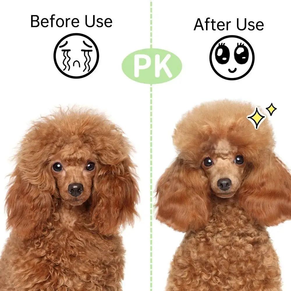 Stainless Steel Detangling Comb for Dogs and Cats