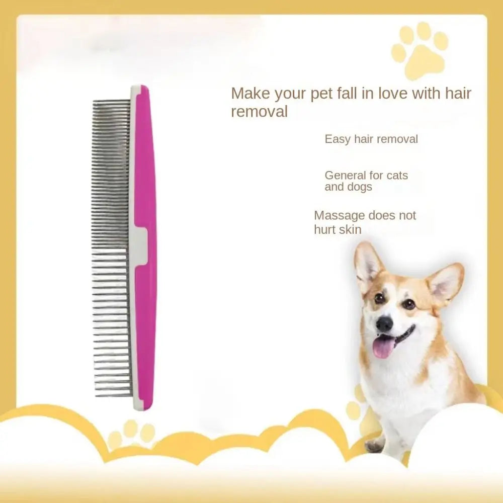 Stainless Steel Detangling Comb for Dogs and Cats
