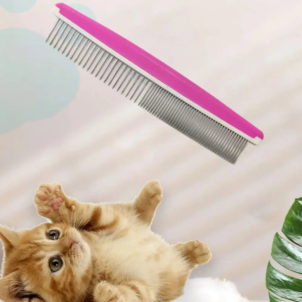 Stainless Steel Detangling Comb for Dogs and Cats