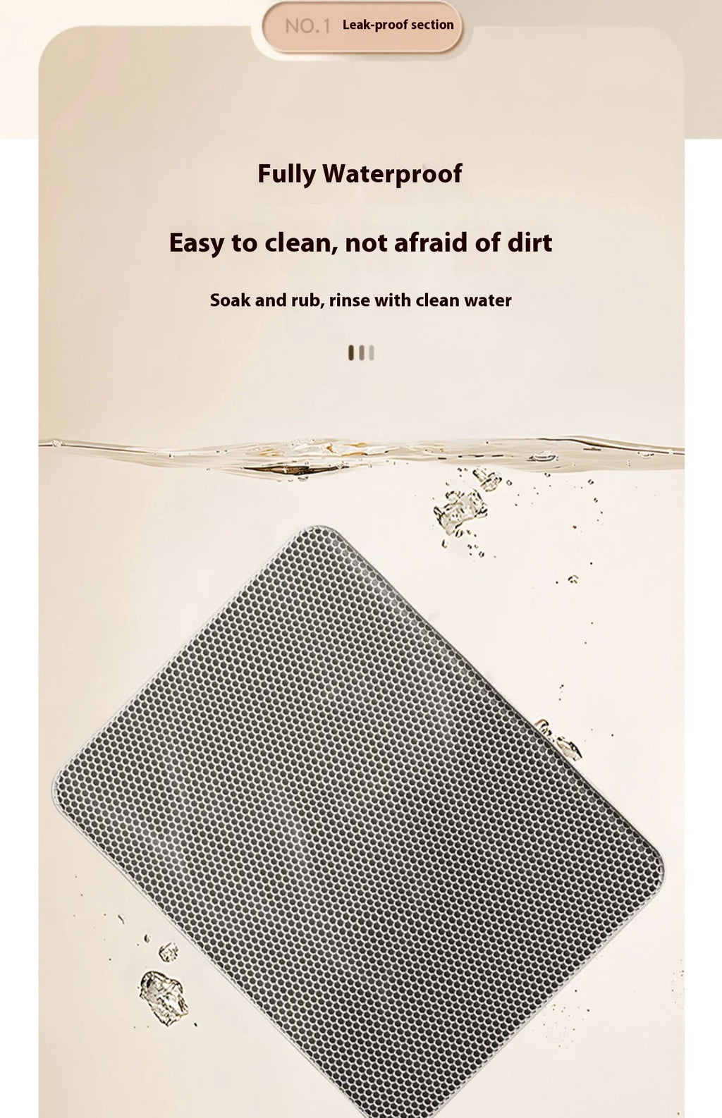 Cat Litter Mat 2-Layer